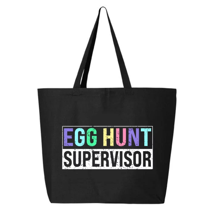 Egg Hunt Supervisor Egg Hunting Party Mom Dad Adult Easter 25L Jumbo Tote