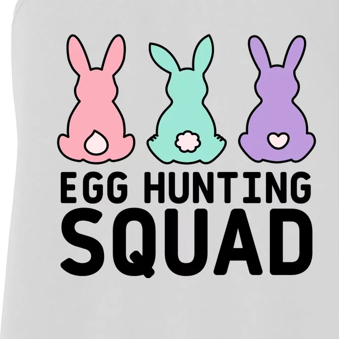 Egg Hunting Squad Easter Funny Women's Racerback Tank