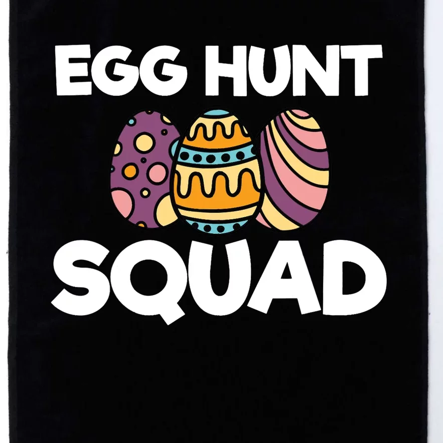 Egg Hunt Squad Easter Day Bunny Platinum Collection Golf Towel