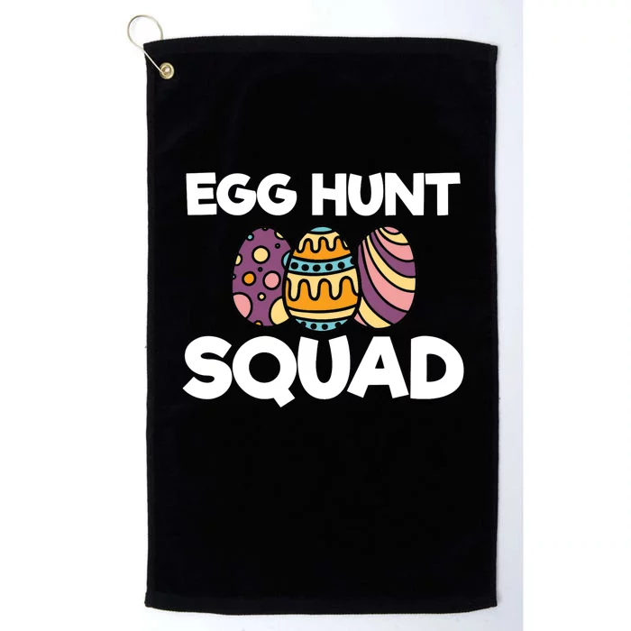 Egg Hunt Squad Easter Day Bunny Platinum Collection Golf Towel