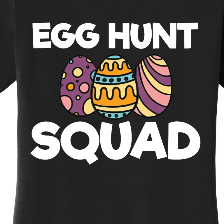 Egg Hunt Squad Easter Day Bunny Women's T-Shirt