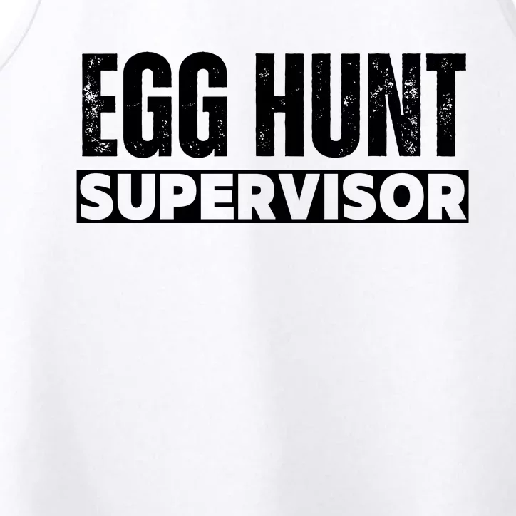 Egg Hunt Supervisor – Egg Hunting Squad Performance Tank