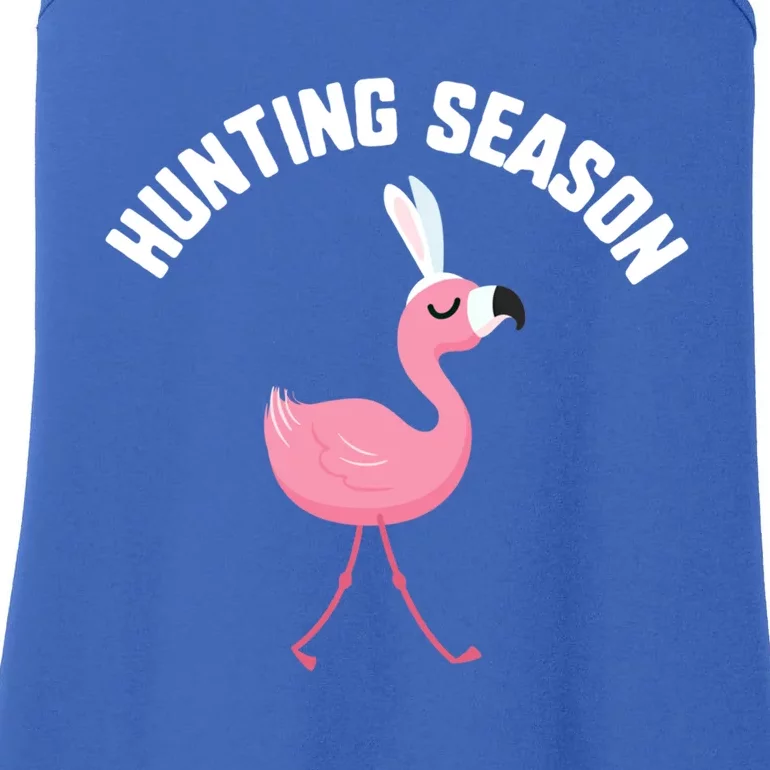 Easter Hunting Season Flamingo Candy Gift Spring Bunny Gift Ladies Essential Tank