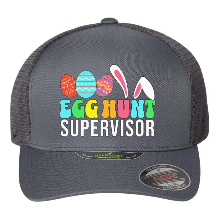 Egg Hunt Supervisor Easter Egg Hunting Supervisor Flexfit Unipanel Trucker Cap