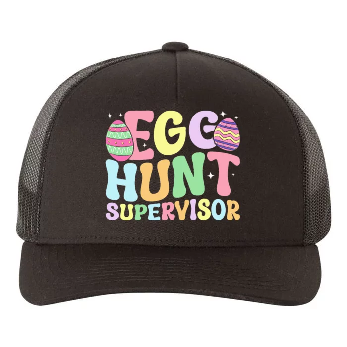 Egg Hunt Supervisor Mom Dad Yupoong Adult 5-Panel Trucker Hat