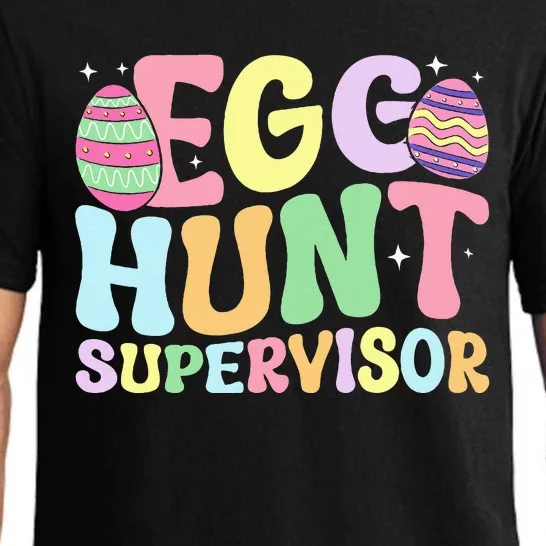 Egg Hunt Supervisor Mom Dad Pajama Set