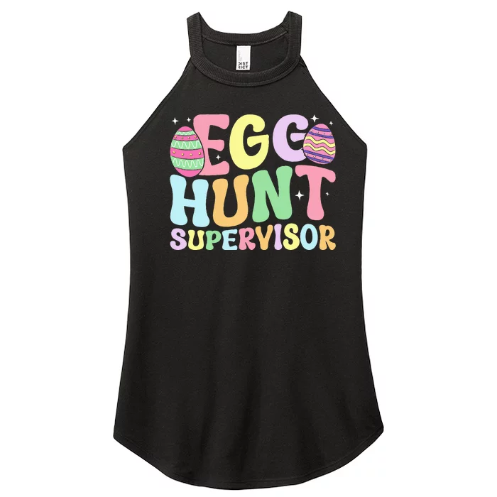 Egg Hunt Supervisor Mom Dad Women’s Perfect Tri Rocker Tank