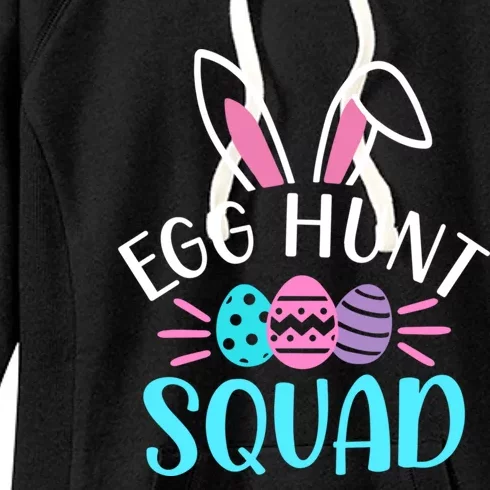 Egg Hunt Squad Great Gift Hunting Season Funny Easter Day Funny Gift Women's Fleece Hoodie