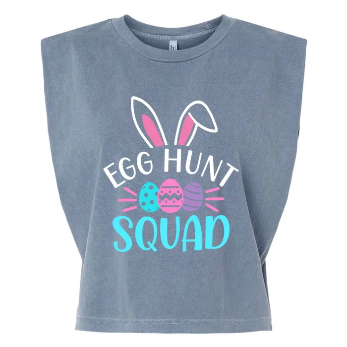 Egg Hunt Squad Great Gift Hunting Season Funny Easter Day Funny Gift Garment-Dyed Women's Muscle Tee