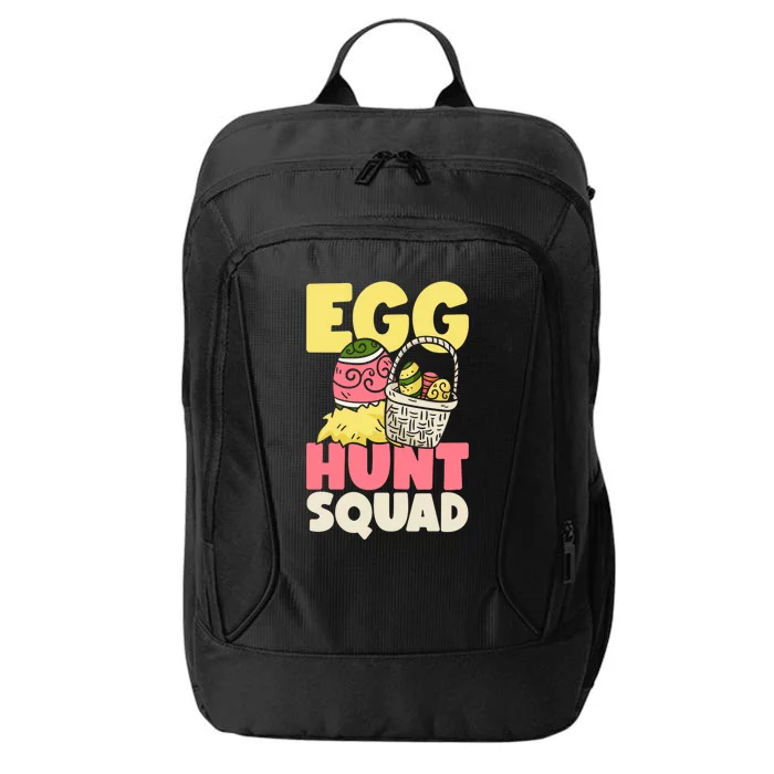 Egg Hunt Squad Easter Eggs Bunny Lover Holy Week Christian Gift City Backpack