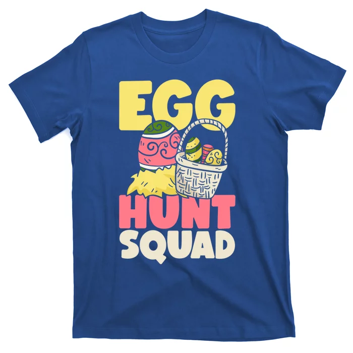 Egg Hunt Squad Easter Eggs Bunny Lover Holy Week Christian Gift T-Shirt