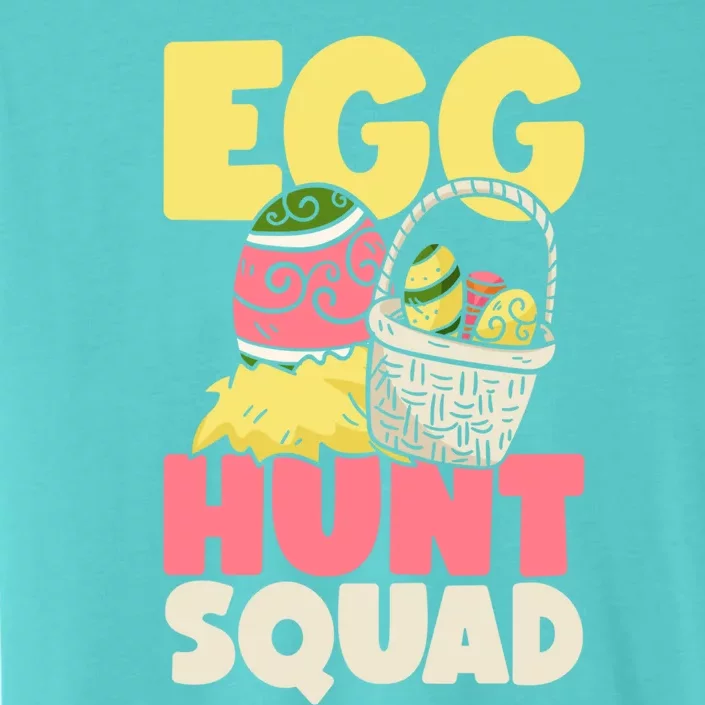 Egg Hunt Squad Easter Eggs Bunny Lover Holy Week Christian Gift ChromaSoft Performance T-Shirt