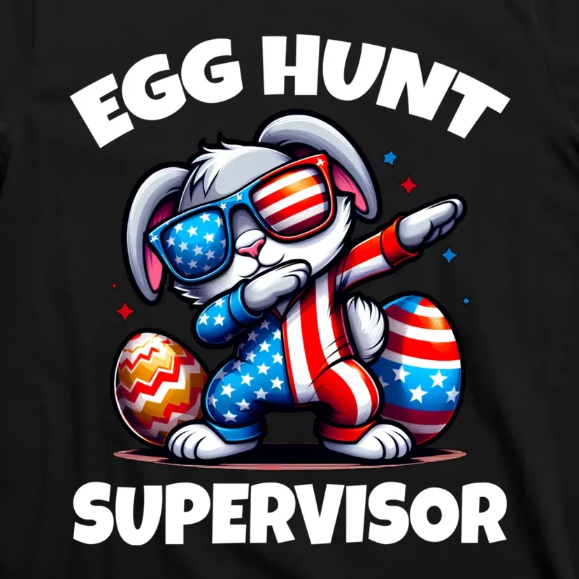 Egg Hunt Supervisor Easter 2024 Family Matching T-Shirt