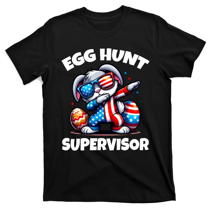 Egg Hunt Supervisor Easter 2024 Family Matching T-Shirt