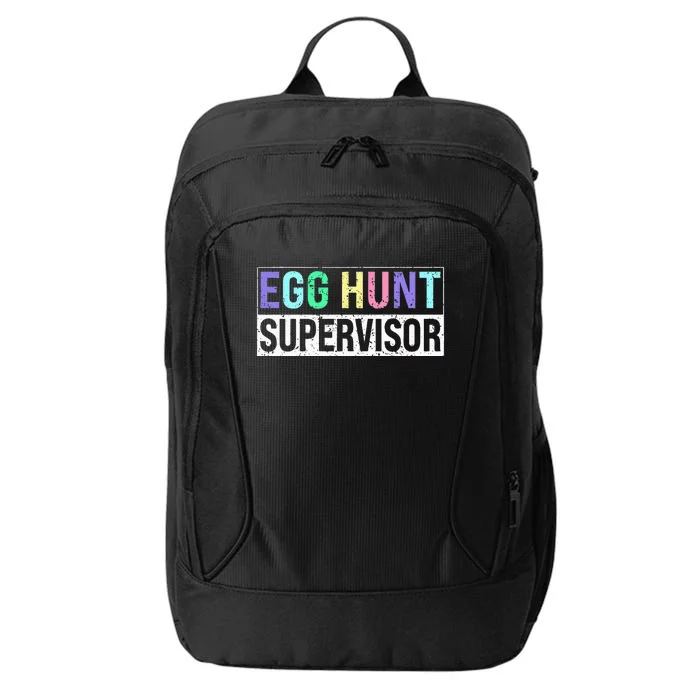 Egg Hunt Supervisor Egg Hunting Party Mom Dad City Backpack