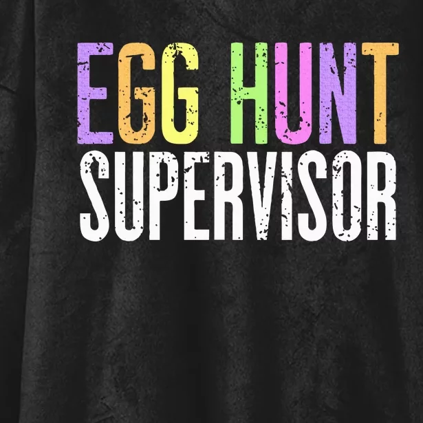 Egg Hunt Supervisor Hooded Wearable Blanket