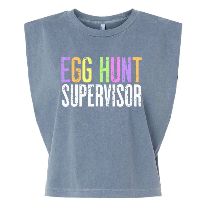 Egg Hunt Supervisor Garment-Dyed Women's Muscle Tee