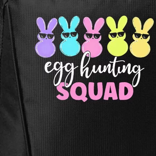 Egg Hunting Squad Crew Family Happy Easter Bunny City Backpack