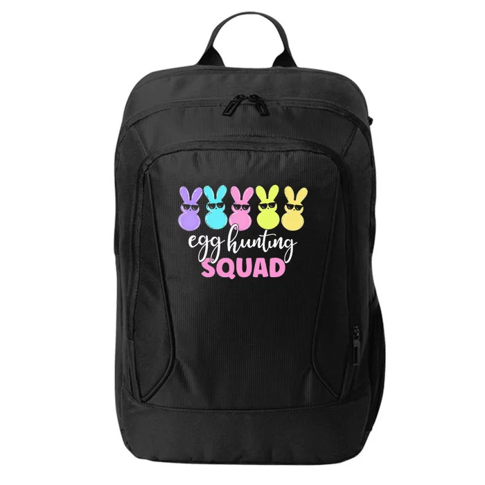 Egg Hunting Squad Crew Family Happy Easter Bunny City Backpack