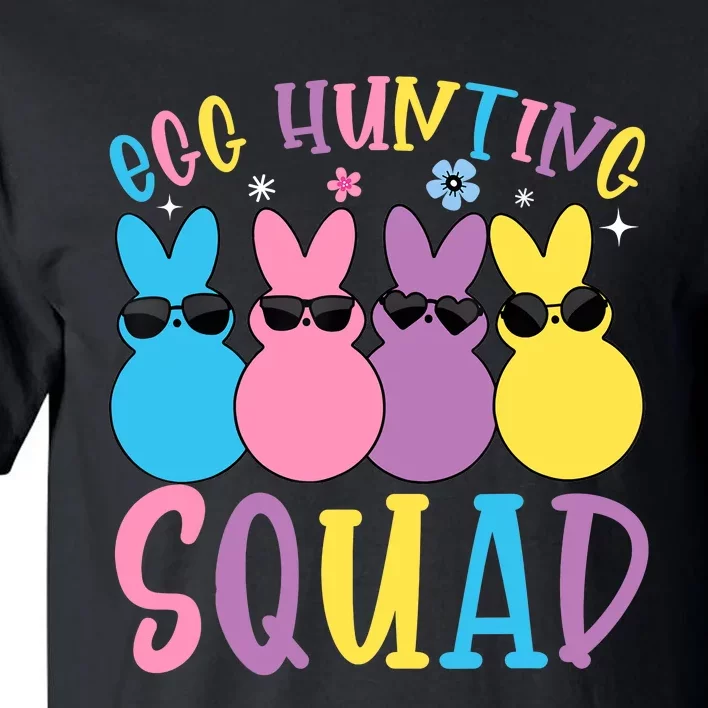 Egg Hunting Squad Crew Family Happy Easter Bunny Tall T-Shirt