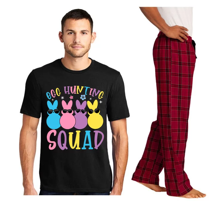 Egg Hunting Squad Crew Family Happy Easter Bunny Pajama Set