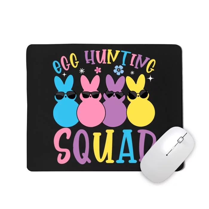 Egg Hunting Squad Crew Family Happy Easter Bunny Mousepad