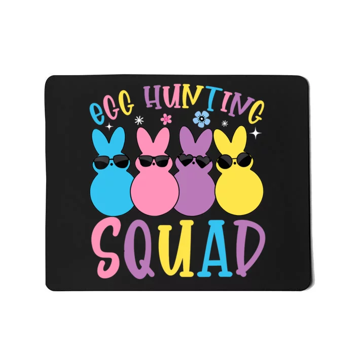 Egg Hunting Squad Crew Family Happy Easter Bunny Mousepad