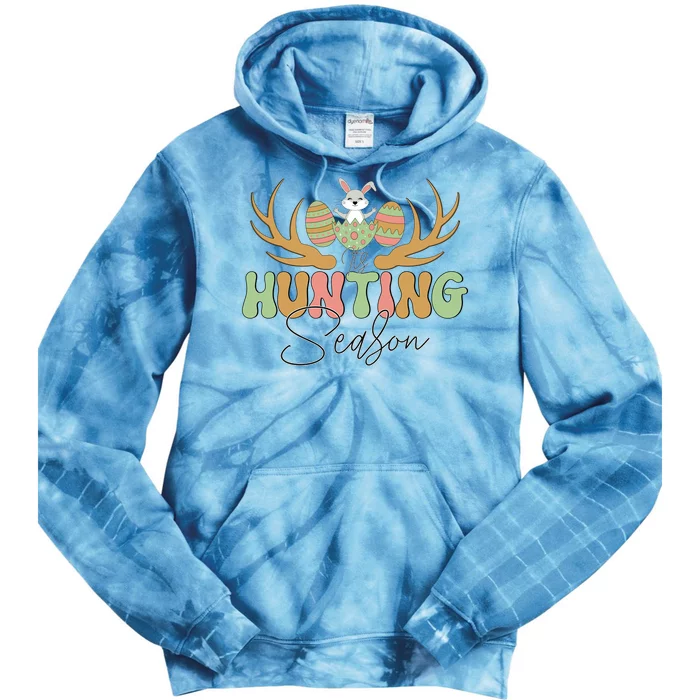 Easter Hunting Season Easter Day Tie Dye Hoodie