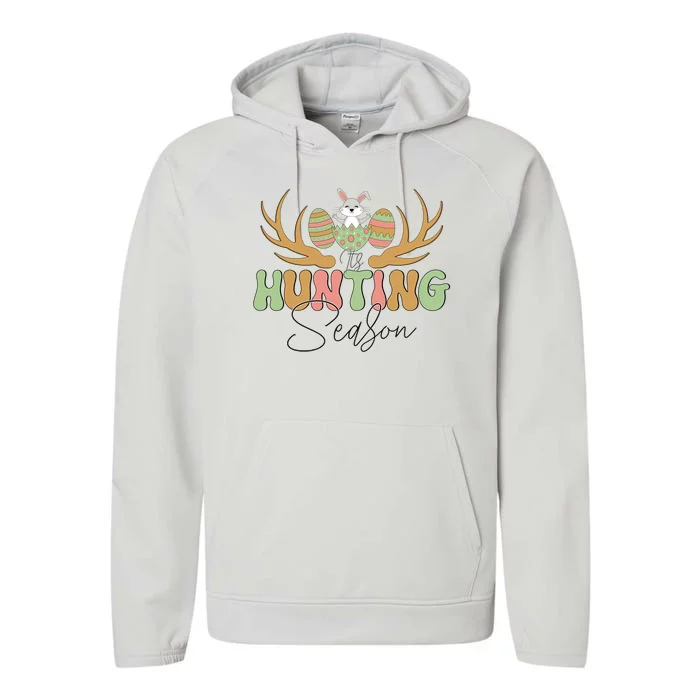 Easter Hunting Season Easter Day Performance Fleece Hoodie