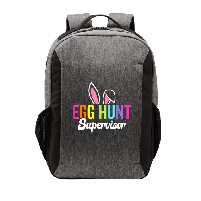 Egg Hunt Supervisor Matching Easter Rabbit Ears Egg Hunter Vector Backpack