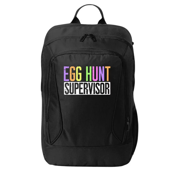 Egg Hunt Supervisor Egg Hunting Party Mom Dad City Backpack