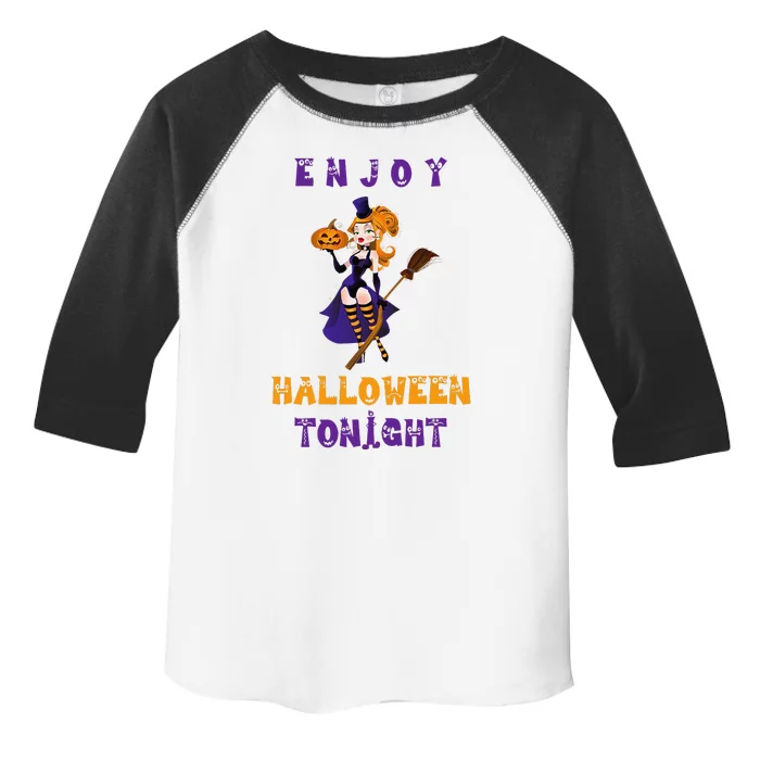 Enjoy Halloween Tonight Halloween Toddler Fine Jersey T-Shirt