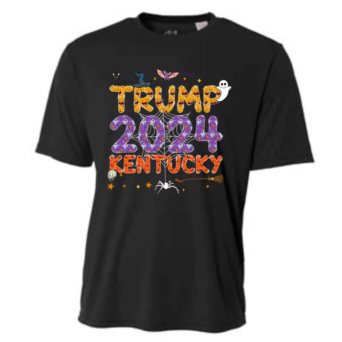 Election Halloween Trump Trump 2024 Kentucky Election Gift Cooling Performance Crew T-Shirt