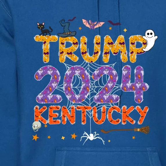 Election Halloween Trump Trump 2024 Kentucky Election Gift Premium Hoodie