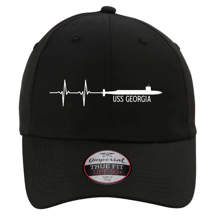 Ekg Heartbeat Uss Georgia Ssgn729 Submarine The Original Performance Cap