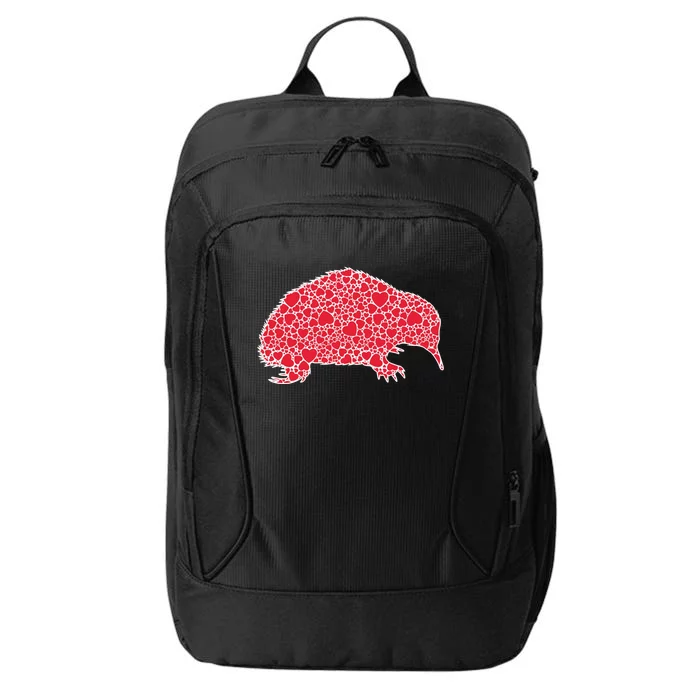 Echidna Hearts Valentine's Day Hedgehog Lover Gift Great Gift City Backpack