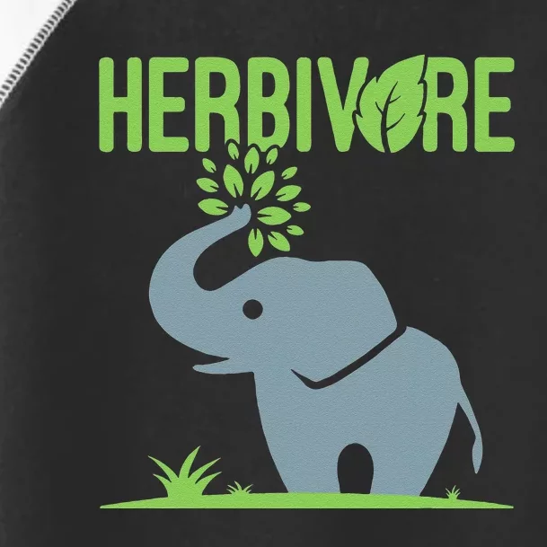 Elephant Herbivore Vegan Vegetarian Cute Toddler Fine Jersey T-Shirt