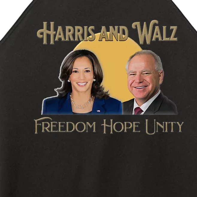 Elect Harris Walz 2024 Kamala And Tim President And Vp Women’s Perfect Tri Rocker Tank