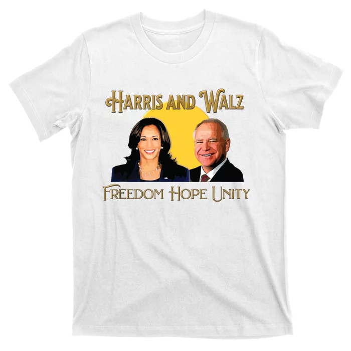 Elect Harris Walz 2024 Kamala And Tim President And Vp T-Shirt