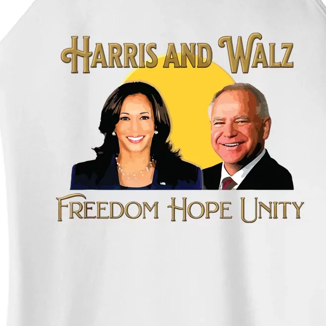 Elect Harris Walz 2024 Kamala And Tim President And Vp Women’s Perfect Tri Rocker Tank