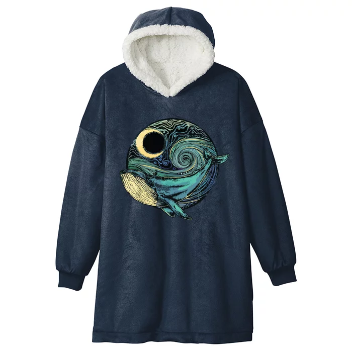 Environmentalism, Humpback Whale, Gifts For Conservation Hooded Wearable Blanket