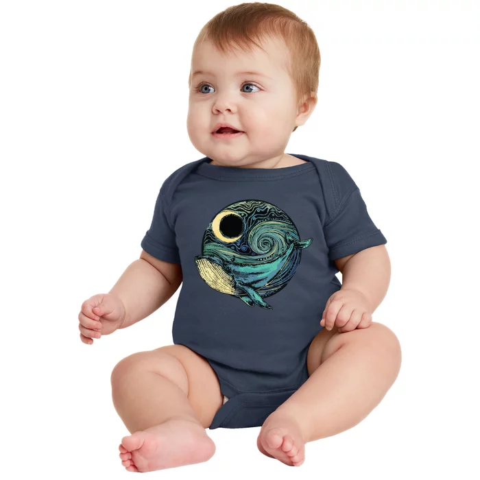 Environmentalism, Humpback Whale, Gifts For Conservation Baby Bodysuit