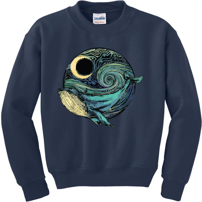 Environmentalism, Humpback Whale, Gifts For Conservation Kids Sweatshirt