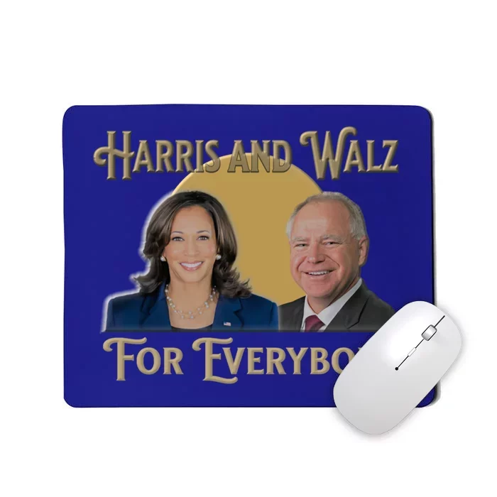 Elect Harris Walz 2024 For Everybody Meaningful Gift Mousepad