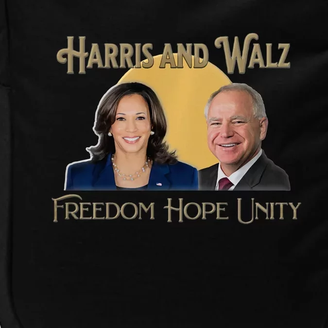 Elect Harris Walz 2024 Kamala And Tim President Impact Tech Backpack