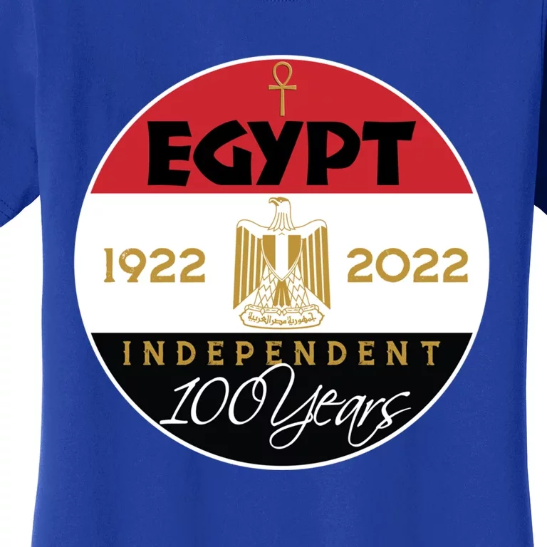 Egypt Independence 100th Year Anniversary Egyptian Pride Cute Gift Women's T-Shirt