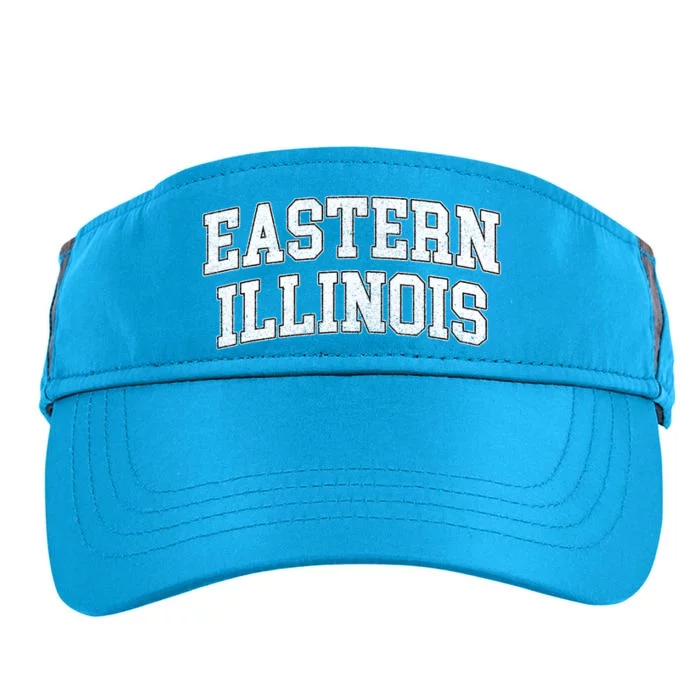 Eastern Illinois Athletic Arch College University Alumni Adult Drive Performance Visor