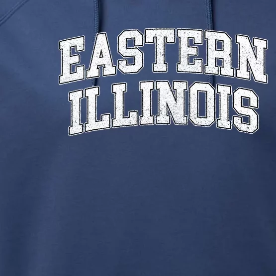 Eastern Illinois Athletic Arch College University Alumni Performance Fleece Hoodie