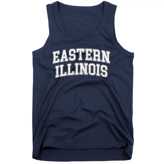 Eastern Illinois Athletic Arch College University Alumni Tank Top