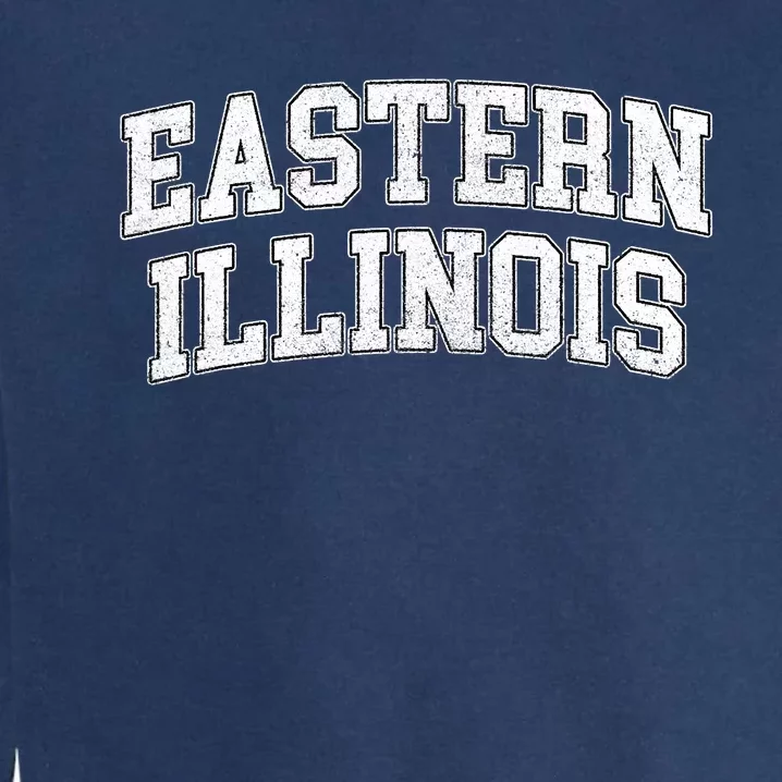 Eastern Illinois Athletic Arch College University Alumni Garment-Dyed Sweatshirt